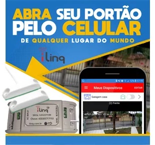 Abrir o portão pelo celular iLinq Gate G4